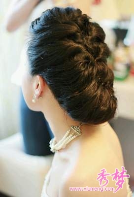 新娘发型教程图解_家具