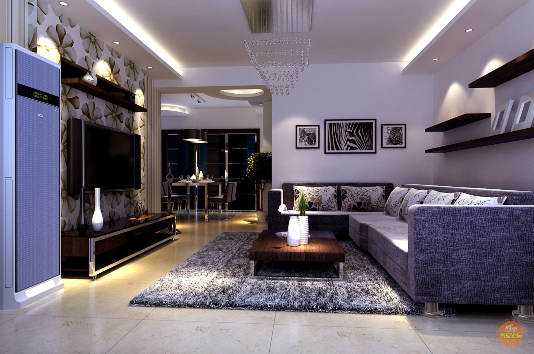 【两房90平米】【华澄装饰】小壳的简约之家